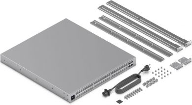 UBIQUITI Switch UBIQUITI Ubiquiti UniFi Pro XG 48 PoE Switch type Managed Switch layer L3 Rack mounting Yes Stackable Yes Form factor 1U 48xRJ-45 ports RJ-45 Ports Type 10G Ethernet (100/1000/10000) 16x2.5G Ethernet (copper) ports quantity 32x10G Ethernet (co USW-PRO-XG-48-POE | Elektrika.lv