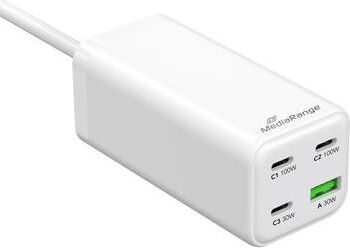 Mediarange POWER ADAPTER USB 100W/GAN FAST MRMA124 MEDIARANGE MRMA124 | Elektrika.lv