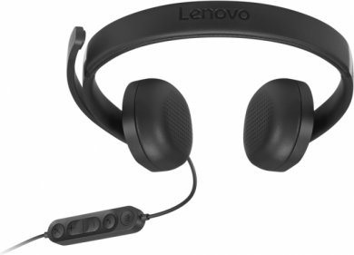 Lenovo Lenovo Wired VoIP Headset 5000 (Teams) | Built-in microphone | USB Type-A, USB Type-C | Black 4XD1R88995