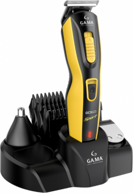  GA.MA Multifunctional Hair Clipper | GM3270 Sport | Corded/Cordless | Number of length steps 4 | Black/Yellow GM3270