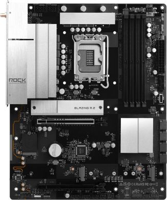 Asrock Mainboard ASROCK B860 Rock WiFi 7 Intel B860 LGA 1851 (Socket V1) ATX RAM DDR5-SDRAM 4xSlots Wi-Fi Yes Bluetooth Yes 3xNumber of M.2 (M) slots B860ROCKWIFI7 B860 ROCK WIFI 7 | Elektrika.lv
