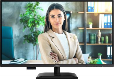 AOC LCD Monitor AOC 27 " 2560 x 1440 pixels Wide Quad HD Native aspect ratio 16:9 Flat Q27P4U Q27P4U | Elektrika.lv