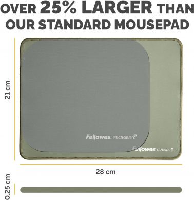 Fellowes MOUSE PAD BREYTA XL/SAGE 100139318 FELLOWES 100139318 | Elektrika.lv