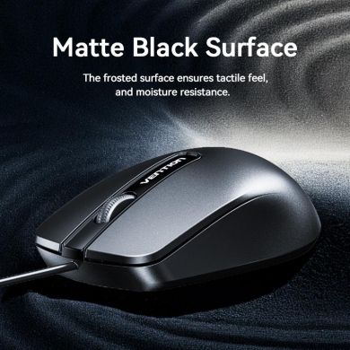 VENTION MOUSE USB OPTICAL BLACK/KTABG VENTION KTABG | Elektrika.lv