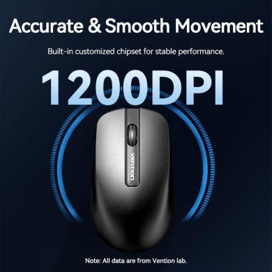 VENTION MOUSE USB OPTICAL BLACK/KTABG VENTION KTABG | Elektrika.lv