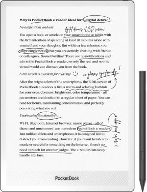 E-Reader POCKETBOOK InkPad One PB1030-8-WW PB1030-8-WW | Elektrika.lv