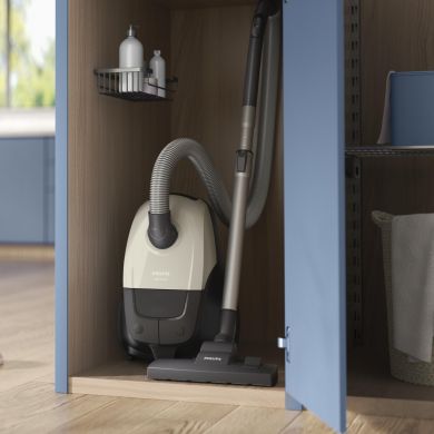 Philips Vacuum Cleaner PHILIPS Input power 800 W Dust capacity 3 L Cylinder vacuum Cleaning type Dry Dust container Dust bag Colour Black/Beige XD1101/10 XD1101/10 | Elektrika.lv