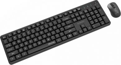 Gembird KEYBOARD +MOUSE WRL ENG/BLACK KBS-WMS-01 GEMBIRD KBS-WMS-01 | Elektrika.lv