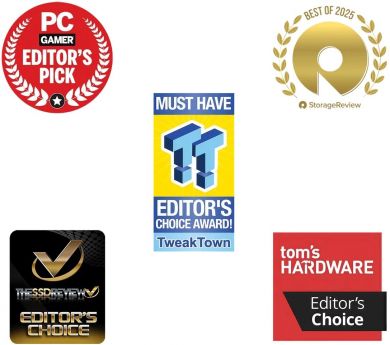 SanDisk SSD SANDISK 600xTBW rating MTBF 1750000 h Read speed 14900 MB/s Write speed 11000 MB/s NVMe Yes PCI Express 5.0 M.2 1000 GB SDSP82100TAN-000E0 SDSP82100TAN-000E0 | Elektrika.lv