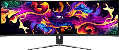 MSI Monitor MSI 49 " 5120 x 1440 pixels Dual QHD Native aspect ratio 32:9 QD-OLED Curved MPG491CQPXQD-OLED MPG 491CQPX QD-OLED | Elektrika.lv
