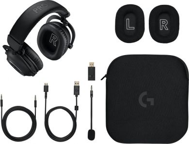 Logitech HEADSET G PRO X 2 GAMING/BLACK 981-001263 LOGITECH 981-001263 | Elektrika.lv