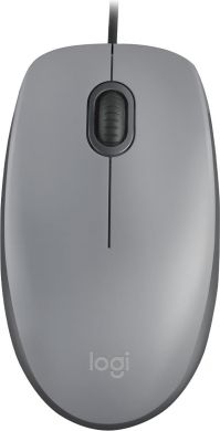 Logitech MOUSE USB OPTICAL M110 SILENT/MID GRAY 910-006760 LOGITECH 910-006760 | Elektrika.lv