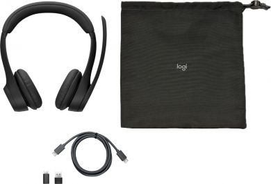 Logitech HEADSET ZONE 305/MIDN/BLACK 981-001453 LOGITECH 981-001453 | Elektrika.lv