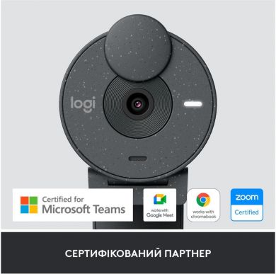 Logitech CAMERA WEBCAM BRIO 305/GRAPHITE 960-001469 LOGITECH 960-001469 | Elektrika.lv