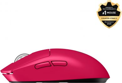 Logitech MOUSE USB WRL PRO X/PINK 910-006797 LOGITECH 910-006797 | Elektrika.lv