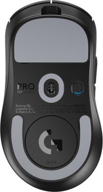 Logitech MOUSE USB WRL PRO X SUPERLIGHT/2DEX BLACK 910-007357 LOGITECH 910-007357 | Elektrika.lv