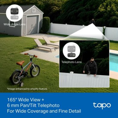 Tp-Link WRL CAMERA PAN/TILT/DUAL TAPO C645D KIT TP-LINK TAPO C645D KIT | Elektrika.lv