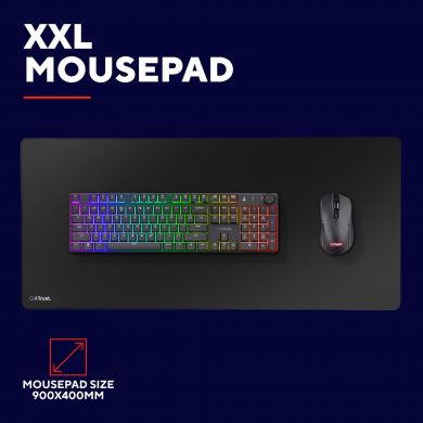 TRUST MOUSE PAD GXT759 XXL/BLACK 25595 TRUST 25595 | Elektrika.lv