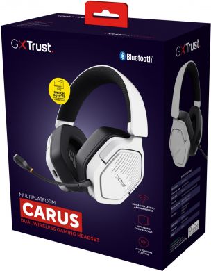 TRUST HEADSET GXT493 CARUS/WHITE 25534 TRUST 25534 | Elektrika.lv