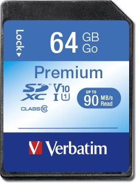  MEMORY SDXC 64GB UHS-I/VER44024 VERBATIM VER44024 | Elektrika.lv