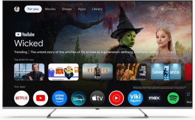 Sharp Sharp 4K Ultra HD QLED MiniLED TV | 65JP7265E | 55 | Smart TV | Google TV | UHD 65JP7265E