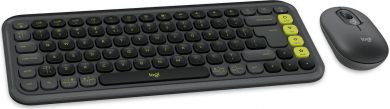 Logitech KEYBOARD +MOUSE COMBO POP ICON/GR/GREEN 920-013140 LOGITECH 920-013140 | Elektrika.lv