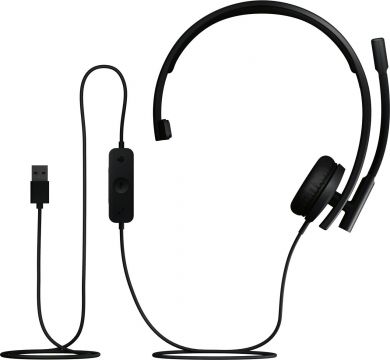 Logitech HEADSET H570E MONO USB/BLACK 981-001426 LOGITECH 981-001426 | Elektrika.lv