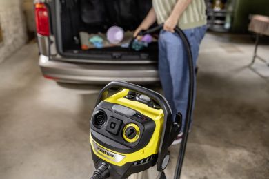 KARCHER Vacuum Cleaner KARCHER Suction power 315 AW Dust capacity 30 L Drum vacuum Cleaning type Dry&wet Dust container Bagless Colour Black/Yellow/Silver 1.628-385.0 1.628-385.0 | Elektrika.lv