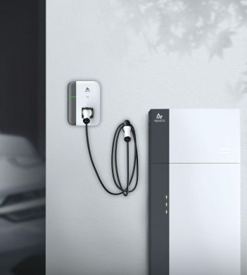  AlphaESS | SMILE-G3-EVCT11 | Three Phase EV Charger | 11 kW | 7 m | White/Grey 96000047