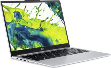 Acer Notebook ACER CPU AMD RyzenT 3 5400U 2.6 GHz 15.6 " 1920 x 1080 pixels RAM 8 GB DDR4-SDRAM SSD 512 GB Discrete graphics Not available On-board graphics Yes Numeric keypad Yes Keyboard language US International OS installed Windows 11 Home Colour Silv NX.JXMEL.001 | Elektrika.lv
