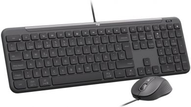Logitech KEYBOARD +MOUSE COMBO MK620/GRAPHITE 920-013349 LOGITECH 920-013349 | Elektrika.lv