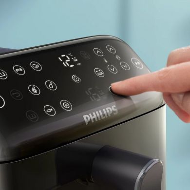 Philips Philips Dual Basket Airfryer | NA462/70 4000 Series | Power 2750 W | Capacity 10 L | Rapid Air technology | Black NA462/70