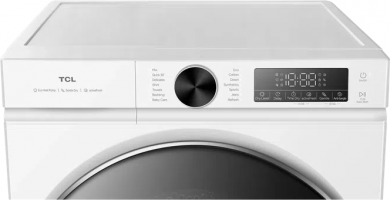 TCL Dryer Machine | DP0844WE0 | TCL Front loading | Energy efficiency class E | 8 kg | LED | Heat pump | Depth 59.3 cm | White DP0844WE0BA