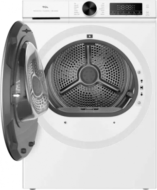 TCL Dryer Machine | DP0844WE0 | TCL Front loading | Energy efficiency class E | 8 kg | LED | Heat pump | Depth 59.3 cm | White DP0844WE0BA