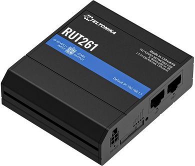 Teltonika WRL ROUTER LTE CAT 6/RUT261 TELTONIKA RUT261AAAAA0 | Elektrika.lv