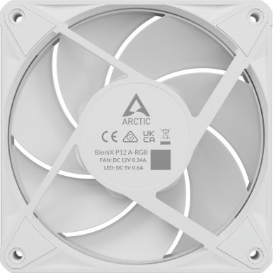  CASE FAN 120MM BIONIX P12 ARGB/3-PACK WHT ACFAN00338A ARCTIC ACFAN00338A | Elektrika.lv