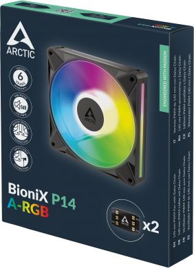  CASE FAN 140MM BIONIX P14 ARGB/ACFAN00339A ARCTIC ACFAN00339A | Elektrika.lv